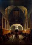 Granet Francois-Marius Interior of the Choir in the Capuchin Church on the Plazza Barberini in Rome  - Hermitage